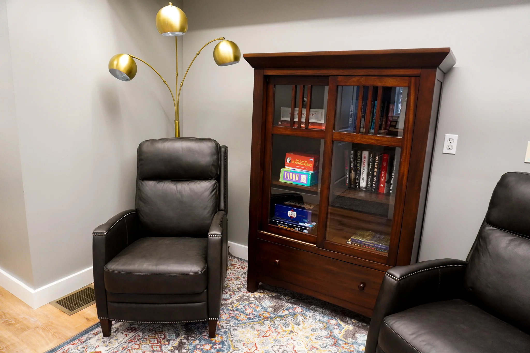 Reading nook in ART's House'